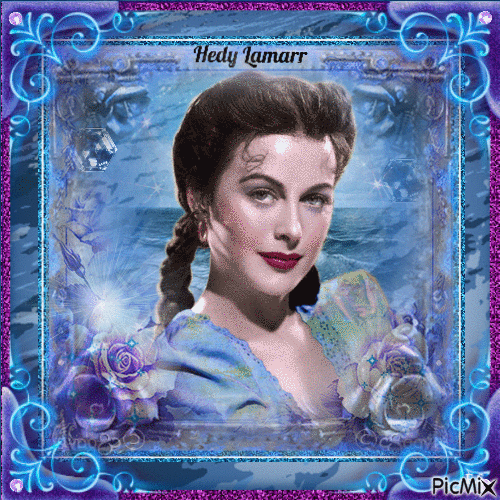 Hedy Lamarr, Actrice autrichienne - GIF animado gratis