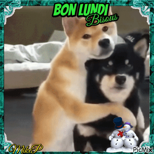 bon lundi - Zdarma animovaný GIF