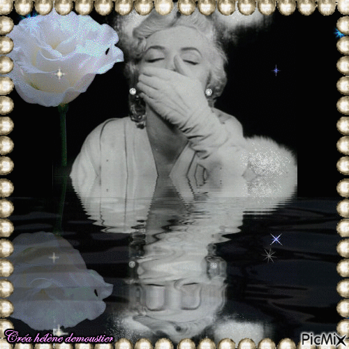 HD femme( Marilyn Monroe) - Gratis geanimeerde GIF