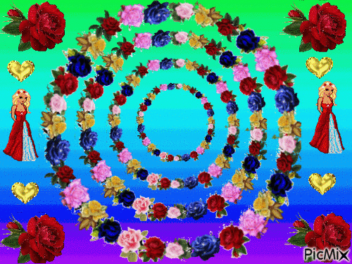 Blumen - Gratis animeret GIF