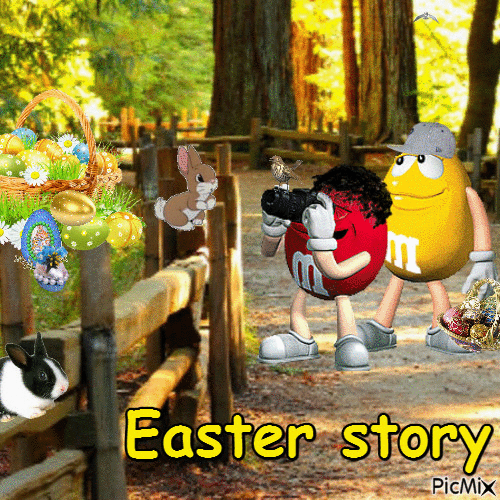 Easter - Pâques - Darmowy animowany GIF