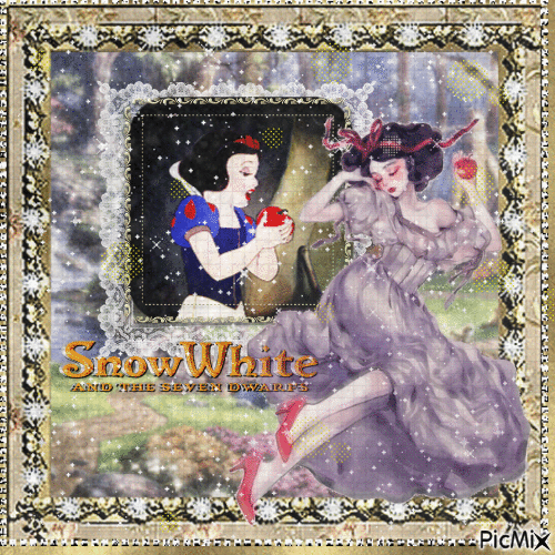 Snow white ❤️ elizamio - Δωρεάν κινούμενο GIF