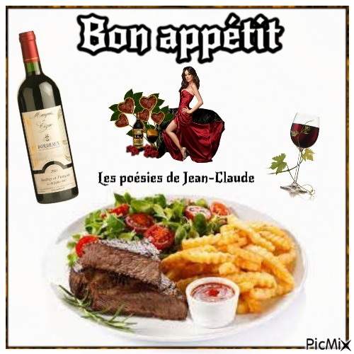 Bon appétit - png gratis