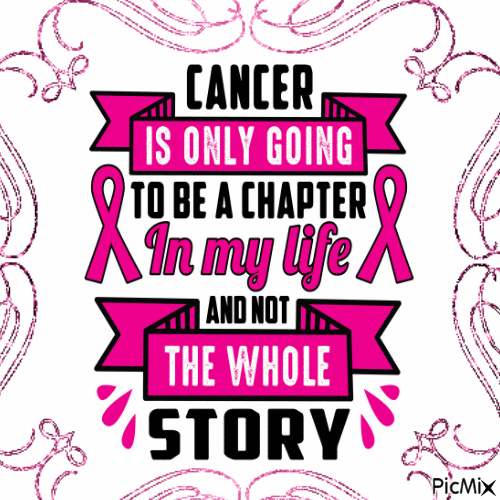 Cancer Quote - GIF animate gratis