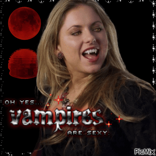 oh yes... vampires ARE SEXY! - GIF เคลื่อนไหวฟรี