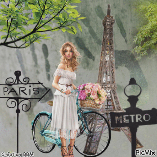 Paris par BBM - Animovaný GIF zadarmo