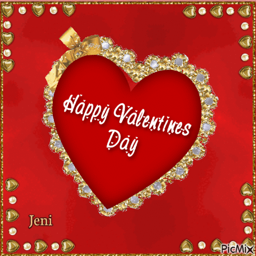 Happy valentines day - Zdarma animovaný GIF