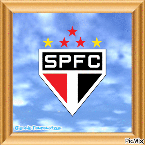 FC SAO PAULO - FOOTBALL TEAM - GIF animado grátis
