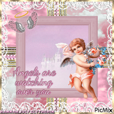 ♣♥♣Angels are watching over you♣♥♣ - GIF เคลื่อนไหวฟรี