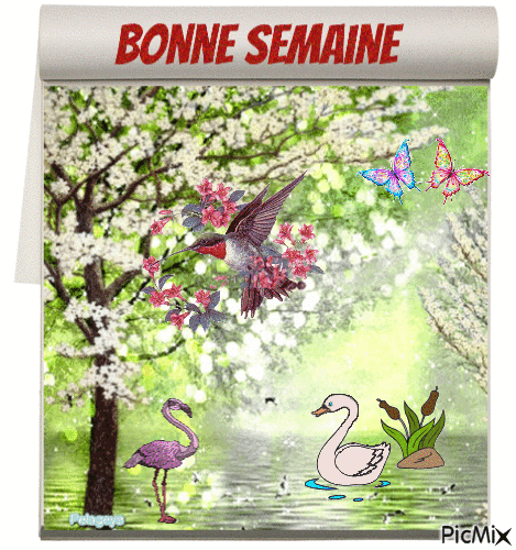 BONNE SEMAINE - Gratis animerad GIF