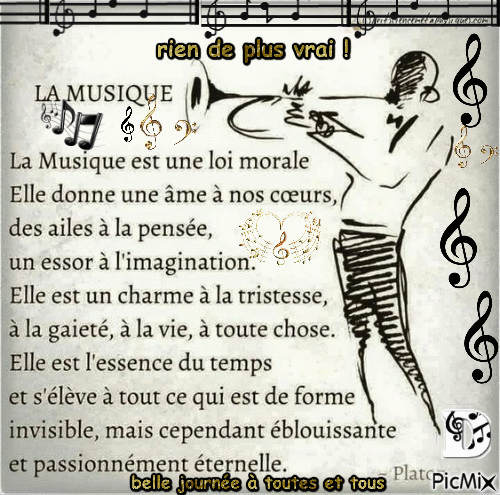 toujours en musique ! - Free animated GIF