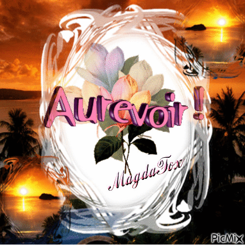 AUREVOIR - Darmowy animowany GIF