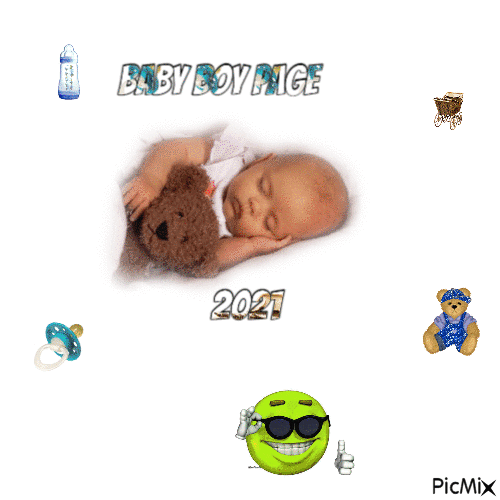 BABY BOY PAGE 2021 - Ingyenes animált GIF