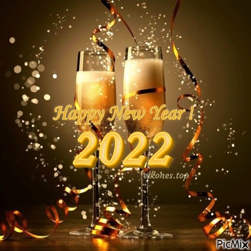 2022-Happy New Year! - nemokama png