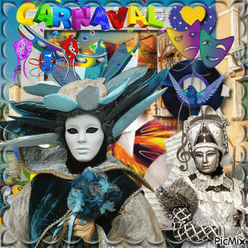 la Fêtes et Carnaval - 免费动画 GIF