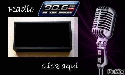 Radio 90.6 F.M - Nemokamas animacinis gif