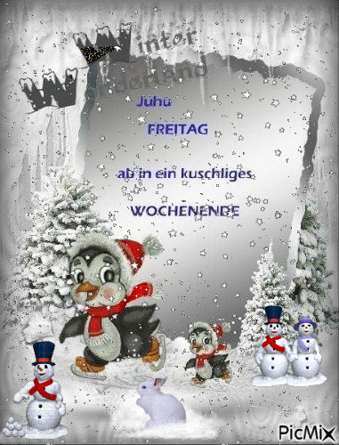 Freitag, Winter - Bezmaksas animēts GIF