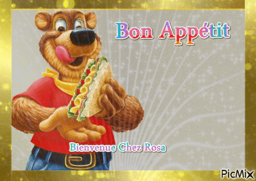 Bon appétit - Zdarma animovaný GIF
