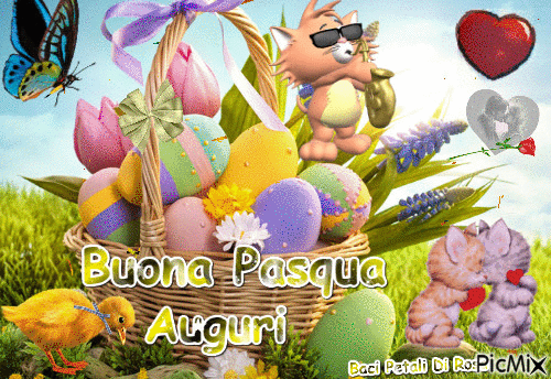 Buona Pasqua - Free animated GIF