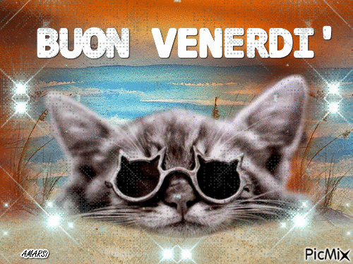 BUON VENERDI' - Darmowy animowany GIF