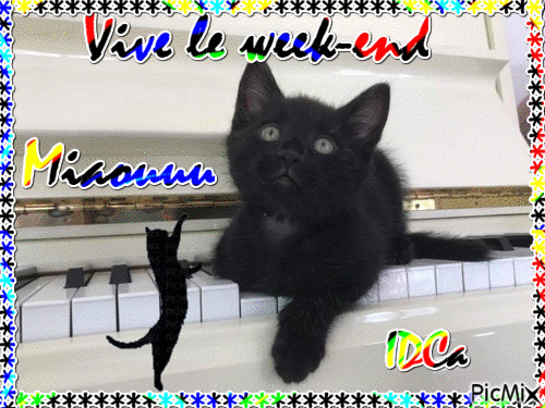 Vive le week-end - Δωρεάν κινούμενο GIF