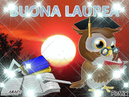 BUONA LAUREA - Безплатен анимиран GIF
