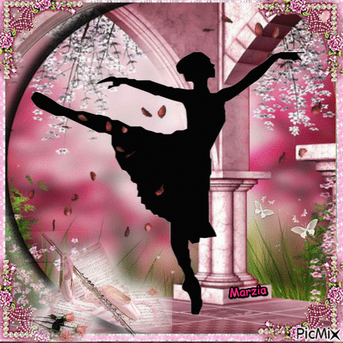 ballerina - Gratis animeret GIF