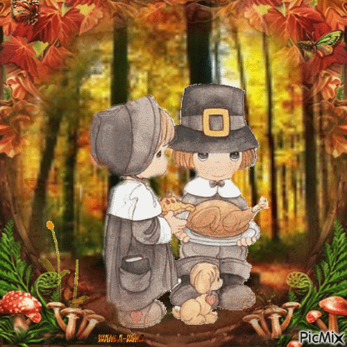 -thanksgiving - Безплатен анимиран GIF