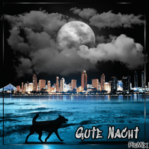 Gute Nacht - Free animated GIF