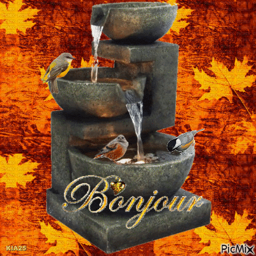 fontaine - Bezmaksas animēts GIF