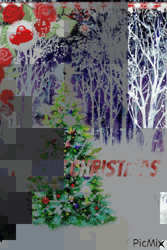 Merry  Christmas! 🎄⭐️❄️🙂 - GIF animé gratuit