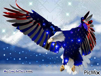aigle royal - GIF animado gratis