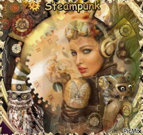 Steampunk - Ingyenes animált GIF