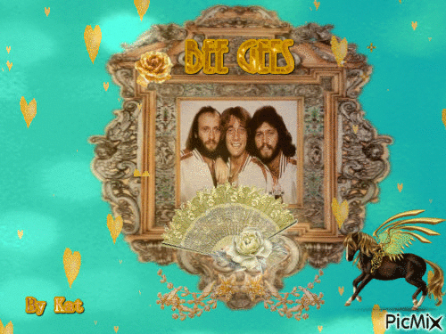 Bee Gees Love - Animovaný GIF zadarmo