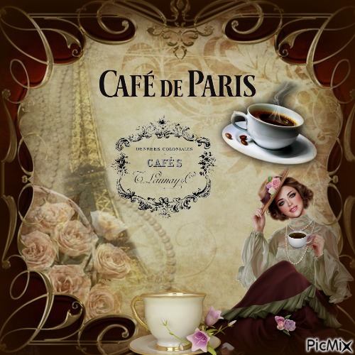 Cafe De Paris - ücretsiz png
