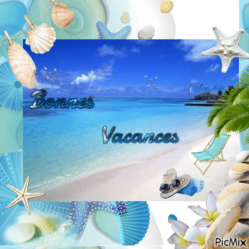 Vacances  ♥ ♥ - Ilmainen animoitu GIF