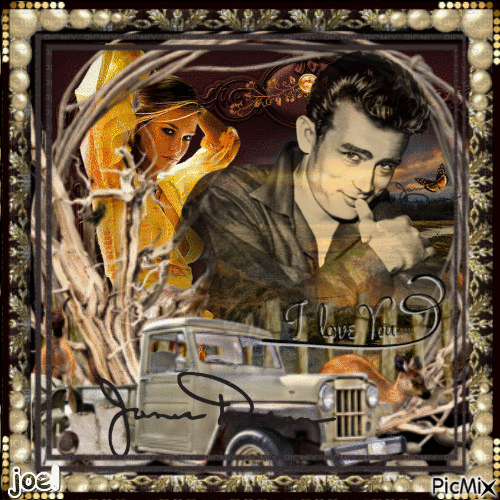 love james dean - Free animated GIF