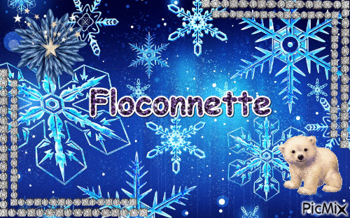 Floconnette - GIF animé gratuit
