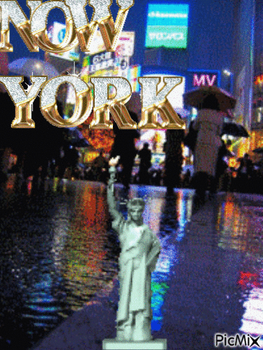 new york - Bezmaksas animēts GIF