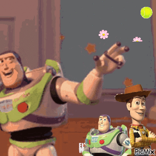 Buzz Lightyear - Animovaný GIF zadarmo