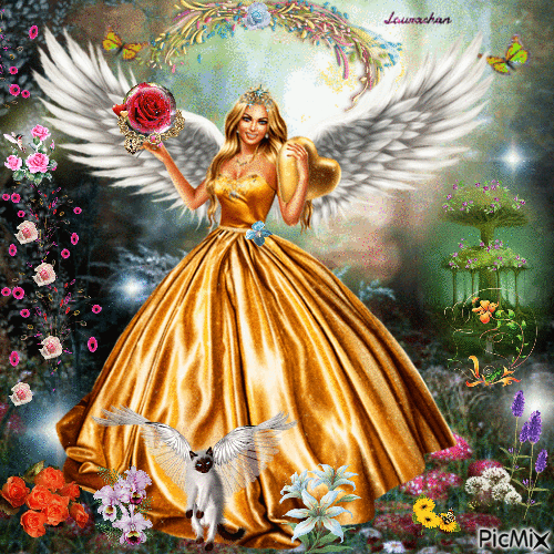 Il giardino dell'angelo - Laurachan - Ingyenes animált GIF