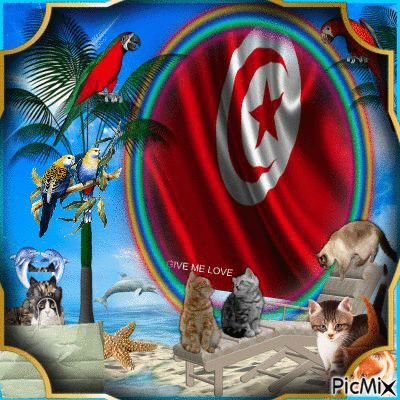 TUNISIA - Animovaný GIF zadarmo