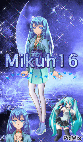 Mikuh16 - GIF animé gratuit