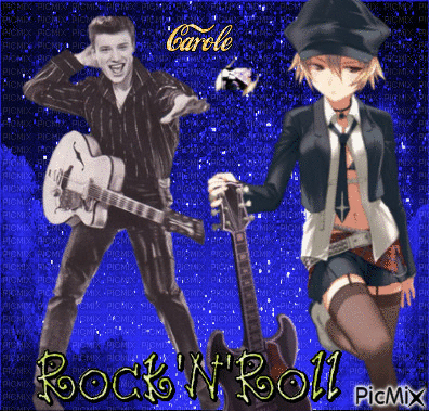rock'n'roll - Безплатен анимиран GIF