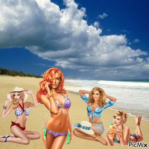 Sexy Summer ladies - δωρεάν png