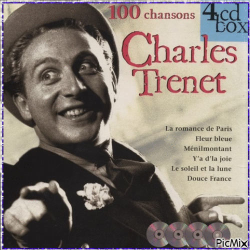 Charles Trenet - Δωρεάν κινούμενο GIF
