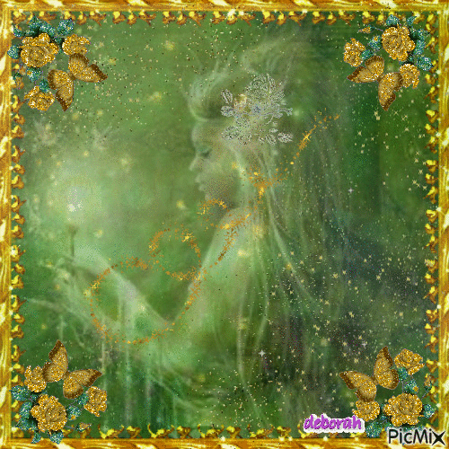 Green Fairy - Darmowy animowany GIF