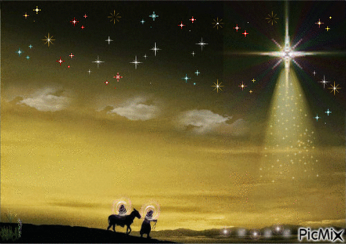 Joseph and Mary - Animovaný GIF zadarmo