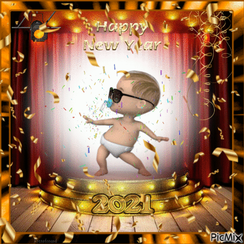 New Year Baby Dance - Free animated GIF - PicMix