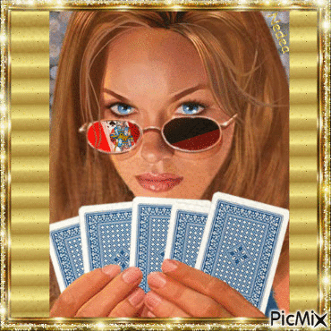 Playing cards - Бесплатни анимирани ГИФ